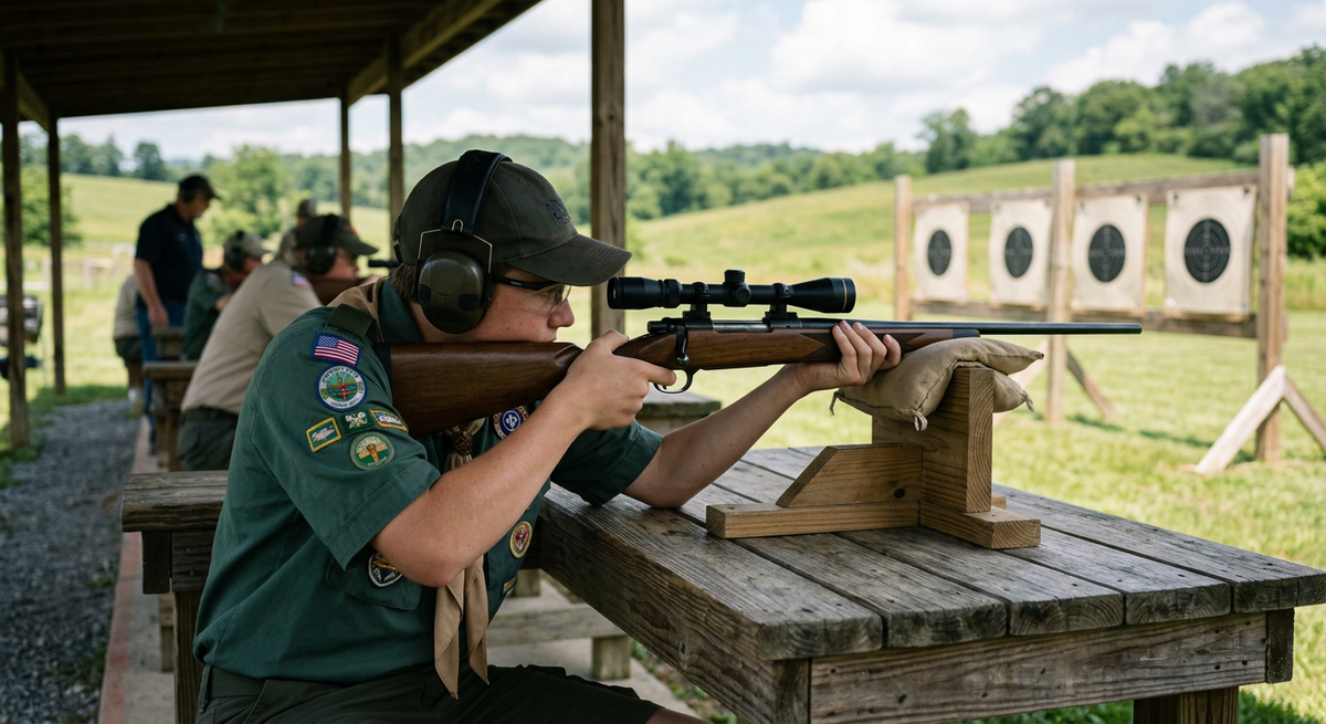 Rifle Shooting Merit Badge - Range Day